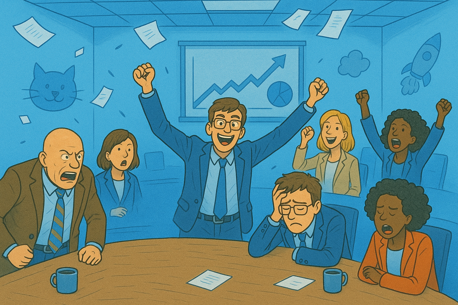People struggling or thriving with change management in the age of DOGE